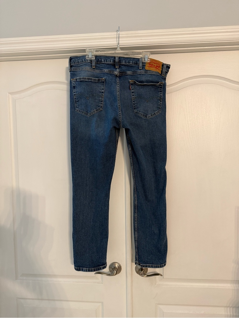 Levi's Men's Dark Blue Straight Jeans